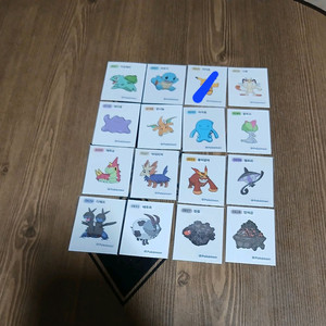 무료배송 포켓몬띠부씰 1개 선택 포켓몬 시즌1 띠부띠부씰