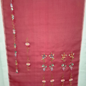 실크 고급 한복천 손자수