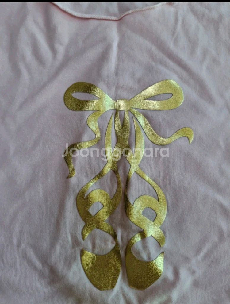 Pied a Terre 여아 핑크색 발레 티셔츠--1