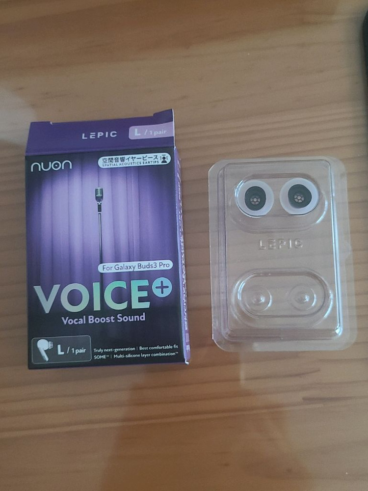 르픽 누온 보이스+ 갤럭시 버즈3 프로용 이어팁 L사이즈 판매합니다. 이미지
