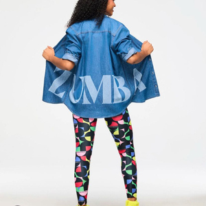 줌바 남방 M 줌바웨어 정품