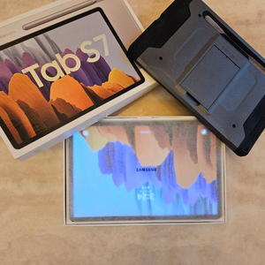 삼성 갤럭시탭S7 128GB WIFI 풀박스 케이스 택비무료