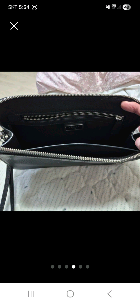 남성용 클러치백 이미지