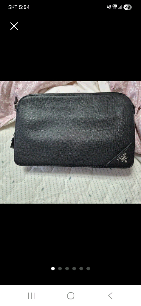 남성용 클러치백 이미지