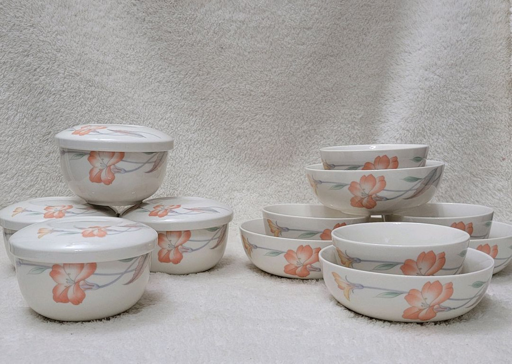 행남사 Real레트로 밥공기, 국그릇 13p 세트 일괄--0