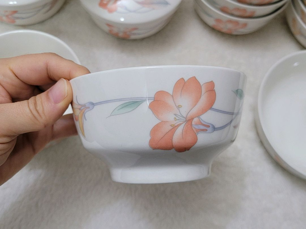 행남사 Real레트로 밥공기, 국그릇 13p 세트 일괄--4