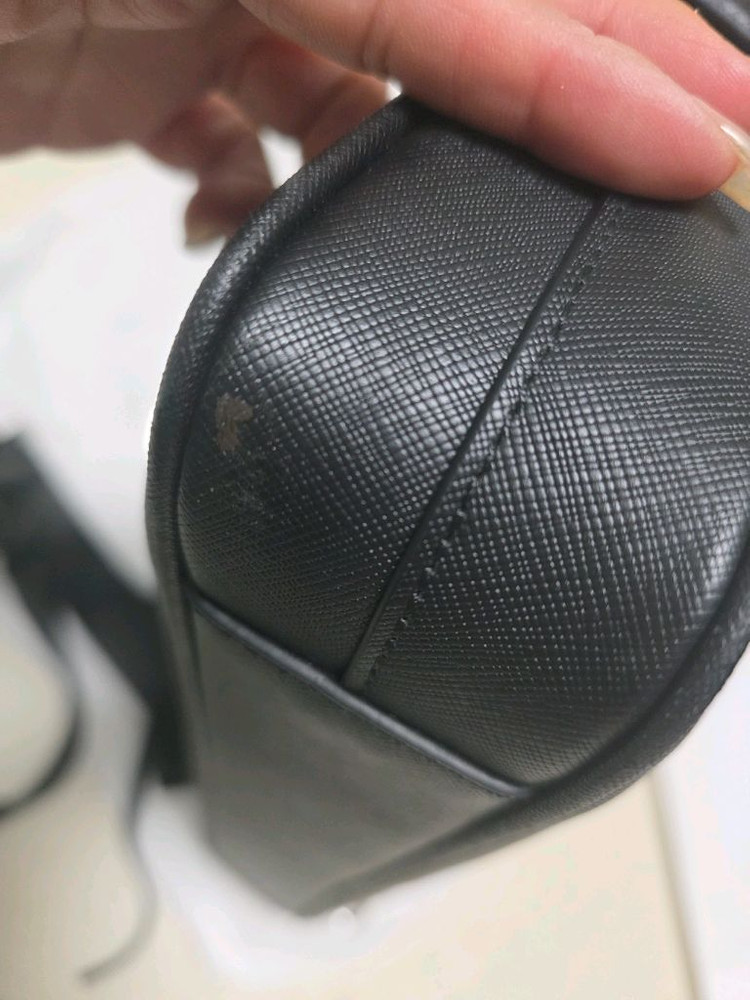 프라다 사피아노 레더 서류가방(정품x)--8