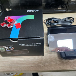 현대폰터스 H3000 HUD 티맵 인증+무선 카플레이 안드로이드 동글 세트