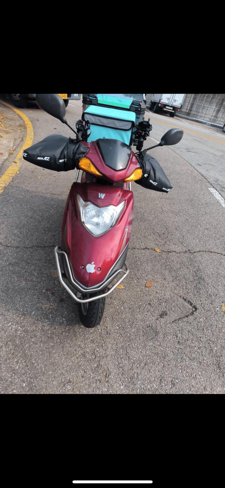 하우즈스즈키 JOYSTAR 뉴100 오토바이 이미지