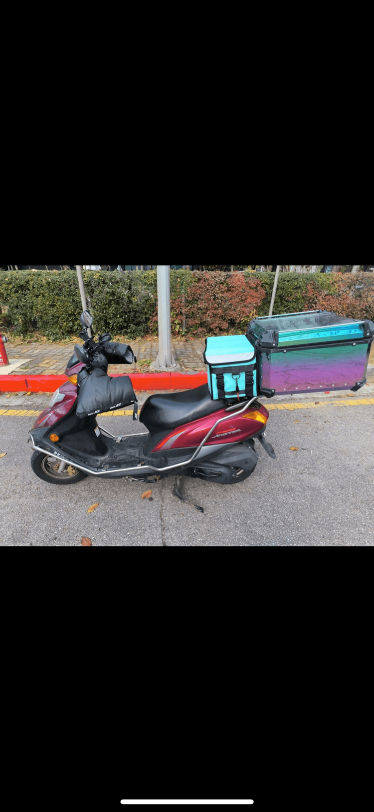 하우즈스즈키 JOYSTAR 뉴100 오토바이 이미지