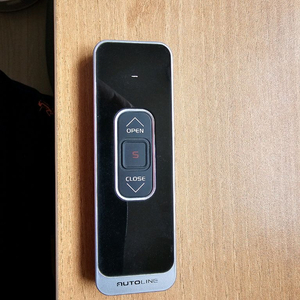 오토라인 준쉐이드 리모컨 JSR-4300 무선 블랙 1채널 (전동커튼/블라인드/어닝)