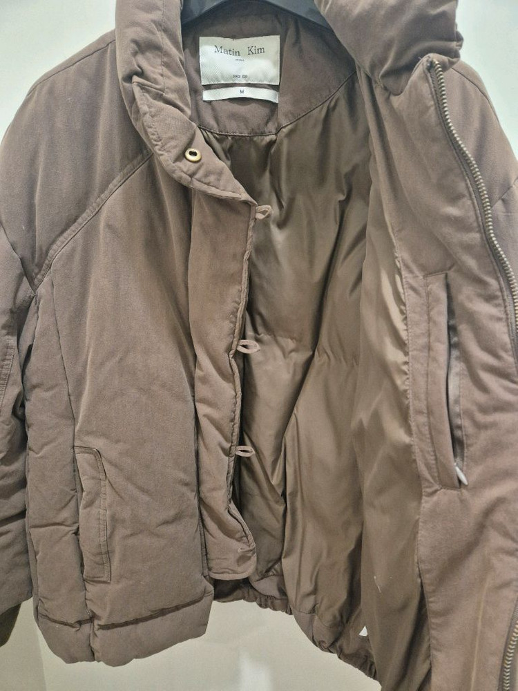 마틴킴 마뗑킴 워시드 덕다운 M사이즈--3