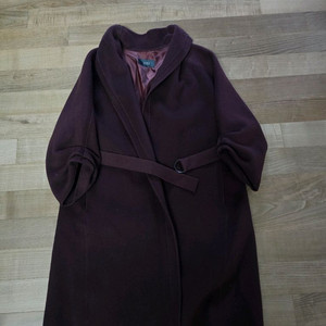 정품) TIME 타임 한섬 캐시미어 울 코트