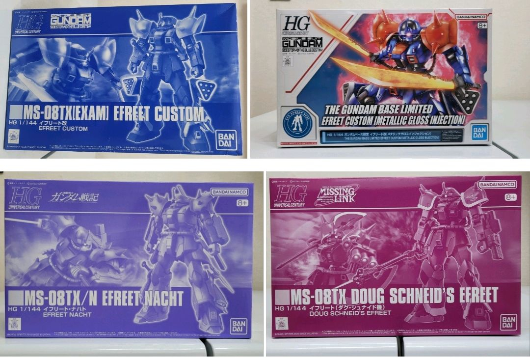 반다이 HGUG 유니콘건담시리즈 안크샤,제타플러스,갈루스,로젠줄루,도벤울프,리젤,쥬악그등팝니다 이미지