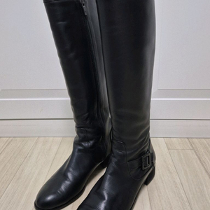 [245] oouble.m 밀라노 여자 여성 가죽 롱부츠 블랙