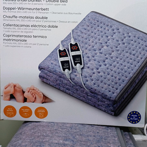 보이로 UB154 멜란지 퍼플 더블 전기요 이미지