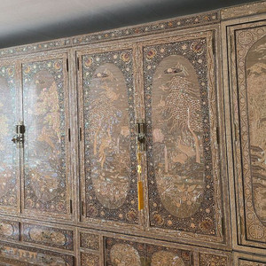 한국 전통 화장대 세트