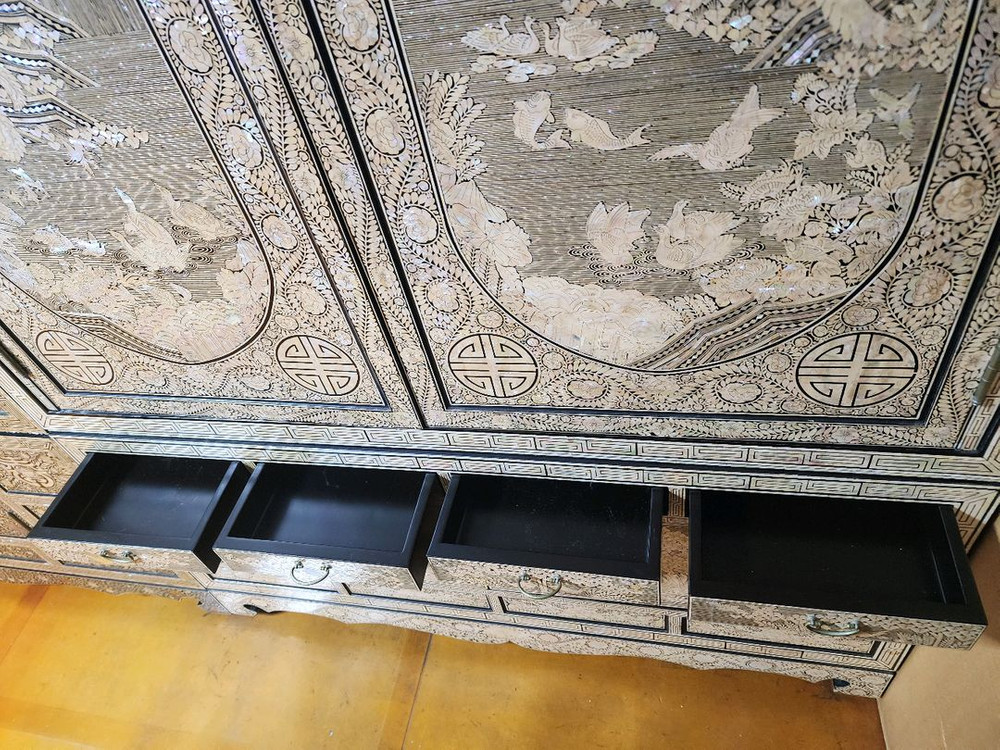 한국 전통 화장대 세트--4