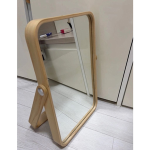 이케아 원목 스탠드형 거울