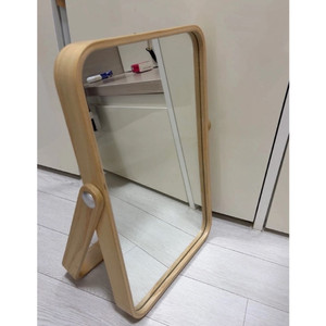 이케아 원목 스탠드형 거울