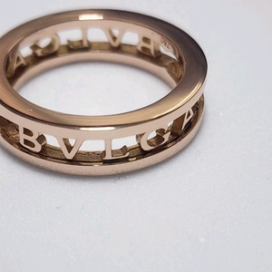 18k 로즈골드 색상 반지