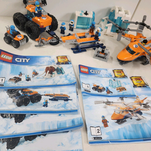 레고 시티 북극 탐험, 수송 헬리콥터 60195+60193