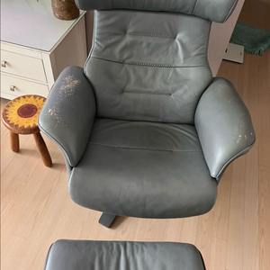 가죽 리클라이너 의자