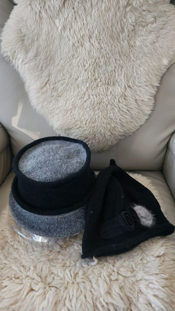 아일랜드 Patsy Flood OConnor 핸드메이드 울 모자--5