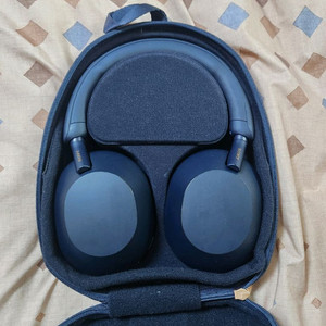 소니 블루투스 헤드셋 wh1000xm5 블루