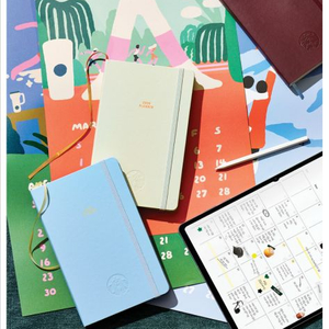 스타벅스 2026 다이어리 스카이 블루