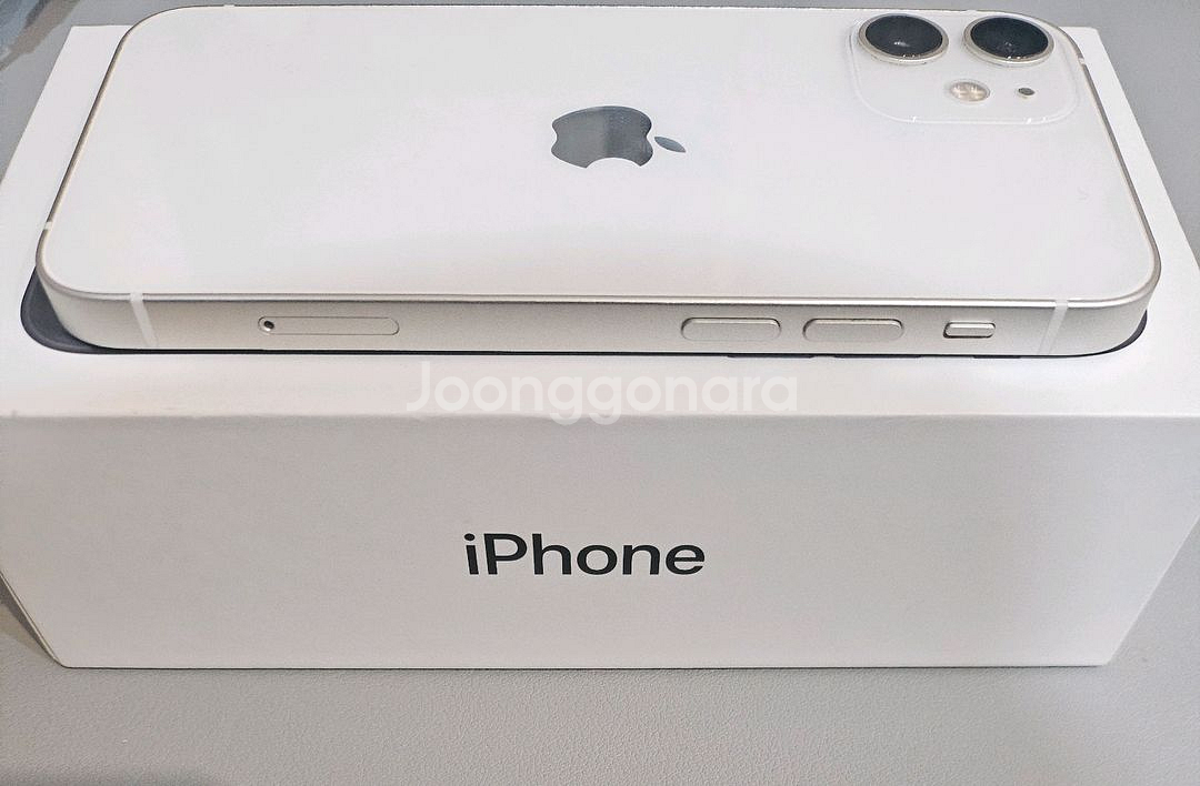 애플 아이폰12미니 128GB 효율[100%]화이트--6