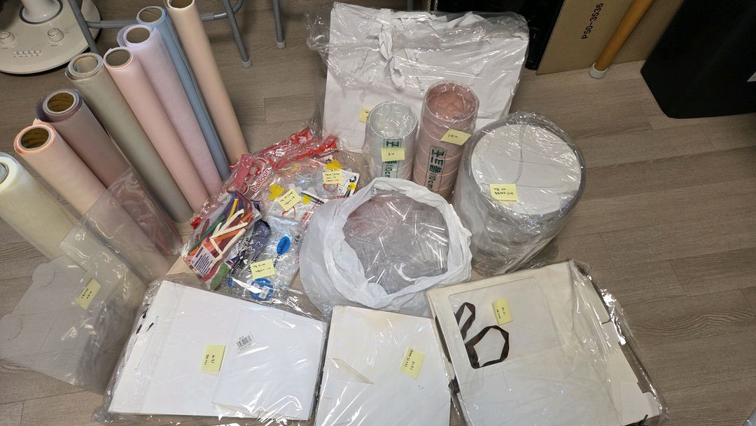 꽃풍선 창업 레터링풍선 풍선 아트 재료 일괄 이미지