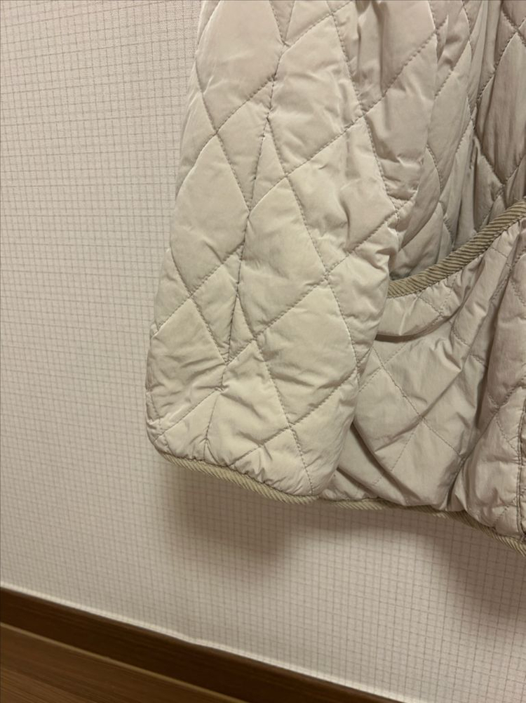 스튜디오 톰보이 코듀로이 카라 퀼팅 점퍼--4