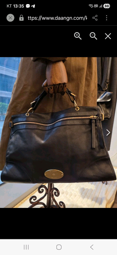 멀버리 테일러 오버사이즈 토트백 남,녀,공용--7