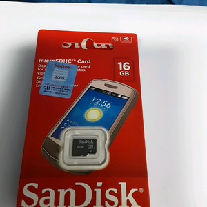 샌디스크 Micro SD 카드 16GB 미개봉품 판매합니다