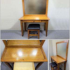 원목 화장대 세트