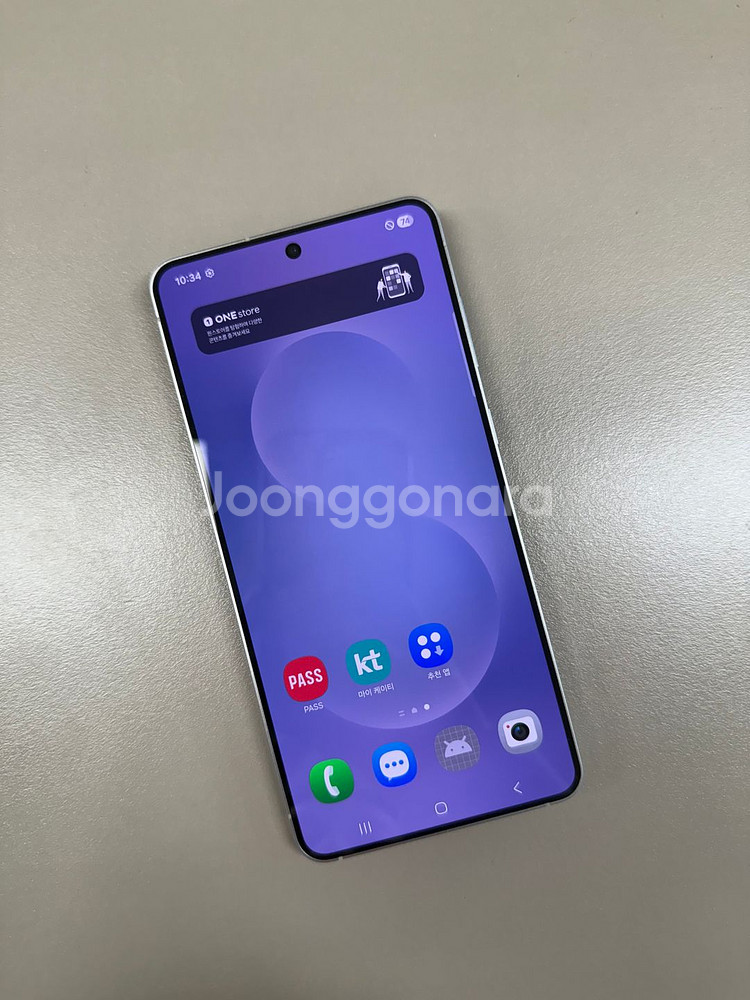 (87만) 갤럭시S25엣지 블루 256G 하자기스찍힘XXX 초깨끗한 단말기--1