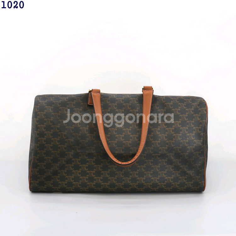 셀린느 트리옹프 캔버스 트래블백--8