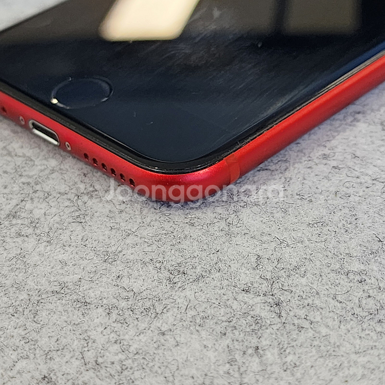 (16만원)아이폰SE2 레드 256기가 배터리 83% 파손X 기능정상 상태A급--5