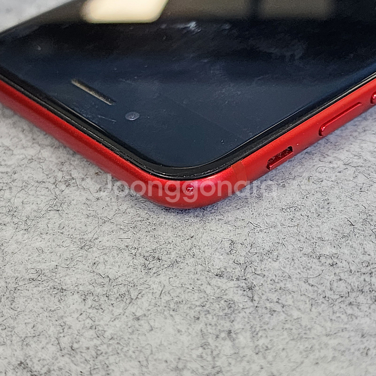 (16만원)아이폰SE2 레드 256기가 배터리 83% 파손X 기능정상 상태A급--7