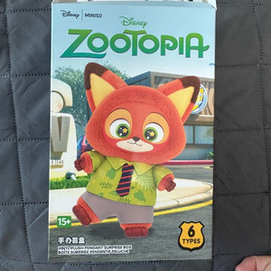 미니소 주토피아 인형 키링