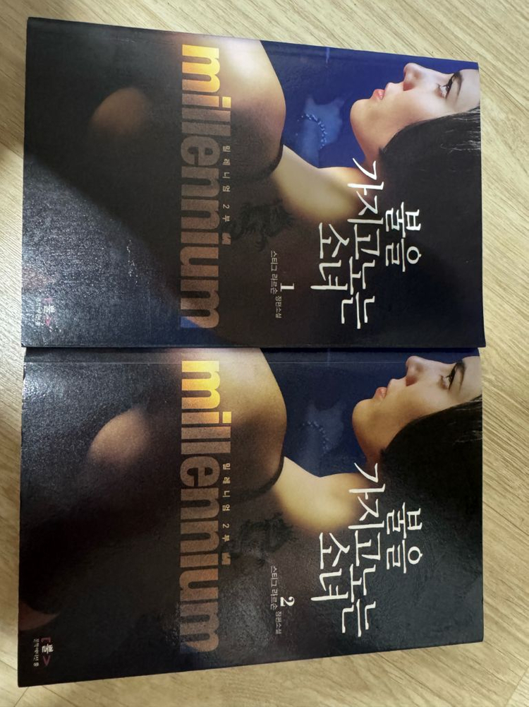 <불을 가지고 노는 소녀> 밀레니엄 2부 스티그 라르손 장편소설--1