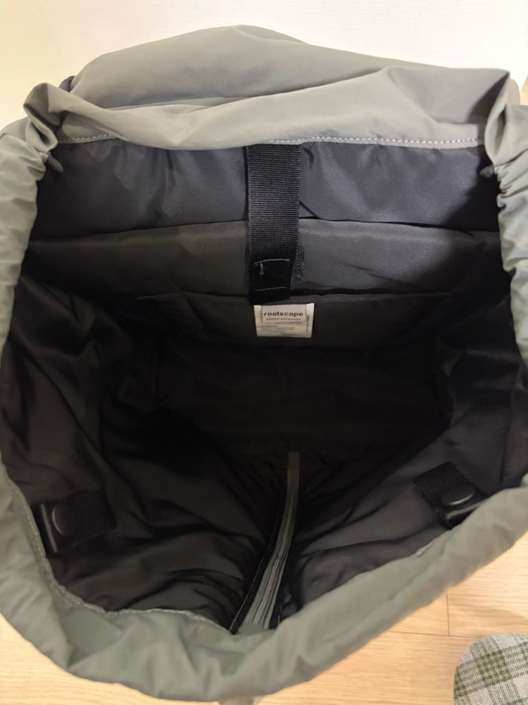 블랭코브 올리브그레이 백팩(BS 06-3 DOUBLE CLASP)--4