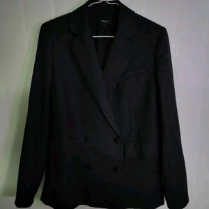 Theory 띠어리 더블 브레스트 자켓/총장68/가슴45/0싸이즈