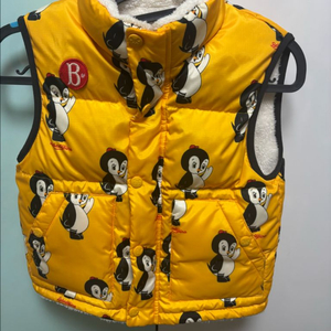베베드피노 양면 패딩 조끼 110 (2~3번 착용)