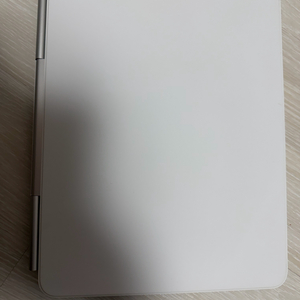 Apple 정품 매직 키보드 iPad Pro M4 모 델용, 아이패드 프로 13 M4, 화이트, 한국어