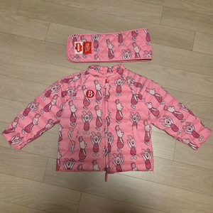 베베드피노 피글렛 경량패딩 110