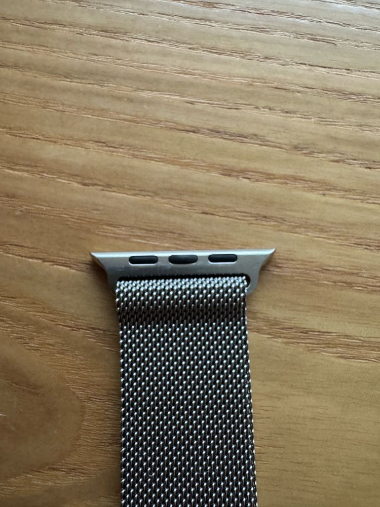 애플워치 밀레니즈 루프 42/44/45/49 호환 실버 정품 M/L 이미지