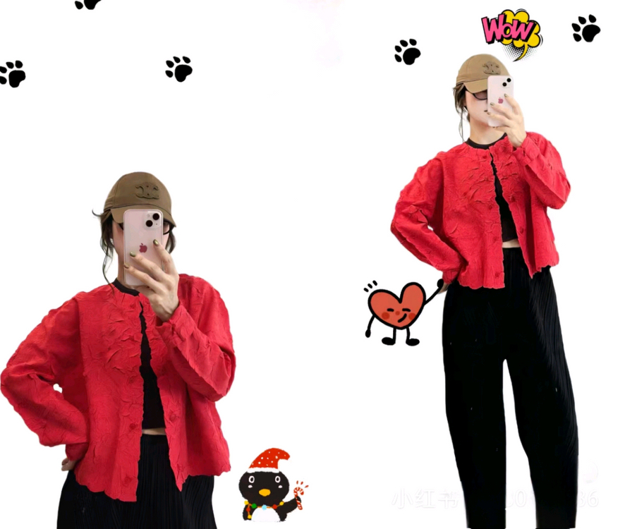 플리츠플리즈 LOVER 러버 가디건,자켓--2