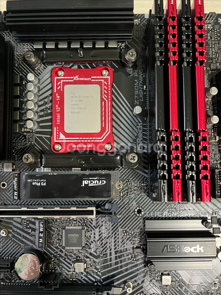 고사양 컴퓨터 i7-14700K / Z790 / RTX5060 팝니다.--2